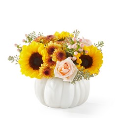 Pumpkin to Talk About Bouquet from Flowers by Ramon of Lawton, OK